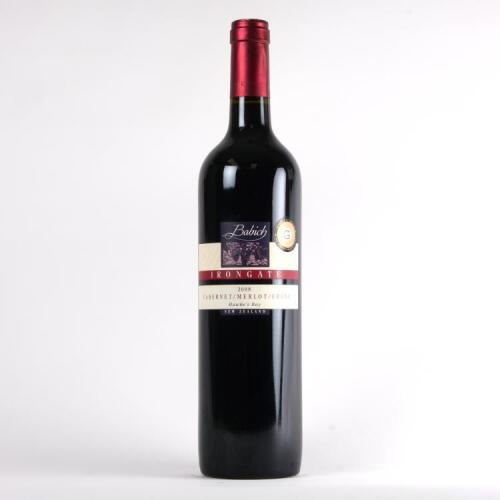 (1) 2008 Babich Irongate Cabernet Sauvignon/Merlot/Franc, Hawkes Bay