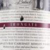 (1) 2011 Babich Irongate Cabernet Sauvignon/Merlot/Franc, Hawkes Bay - 7