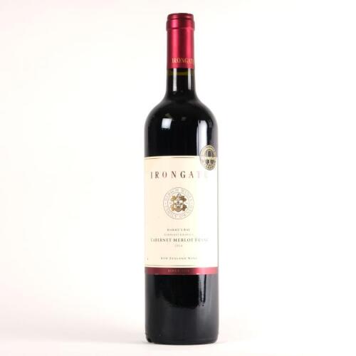 (1) 2014 Babich Irongate Cabernet Sauvignon/Merlot/Franc, Hawkes Bay