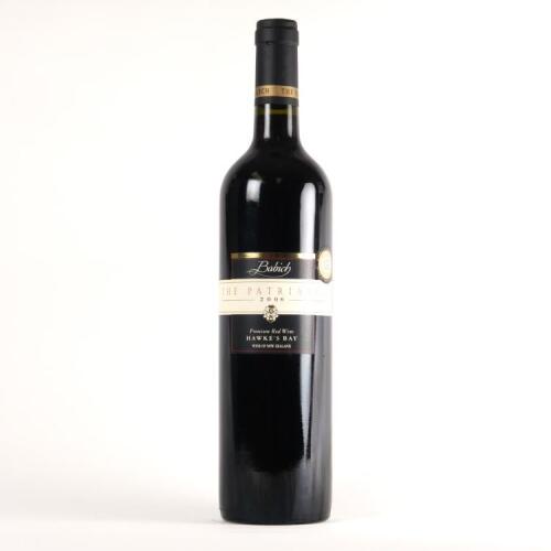 (1) 2006 Babich The Patriarch, Gimblett Gravels