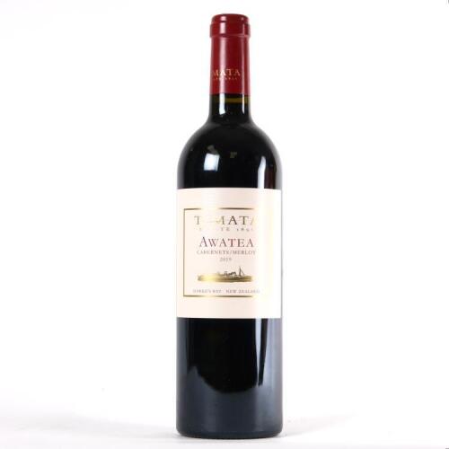 (1) 2019 Te Mata Estate Awatea, Hawkes Bay