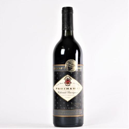 (1) 1995 Brown's of Padthaway Cabernet Sauvignon, Padthaway SA