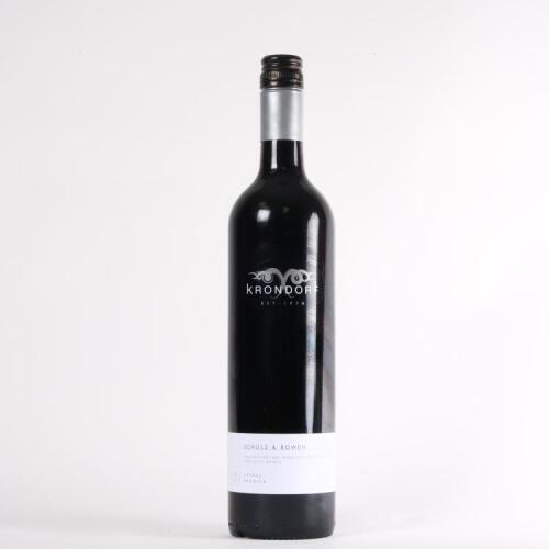 (1) 2012 Krondorf Growers Schulz & Bowen Shiraz, Barossa SA