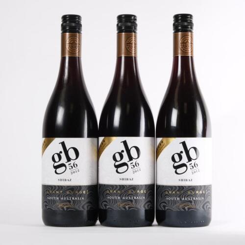 (3) 2012 Grant Burge GB56 Shiraz, Barossa SA