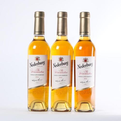 (3) 2016&nbsp;Nederburg The Winemasters Noble Late Harvest 375ml, South Africa
