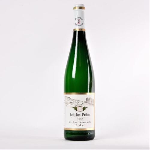 (1) 2007 Joh. Jos. Prum Wehlener Sonnenuhr Riesling Auslese, Mosel Saar Ruwer