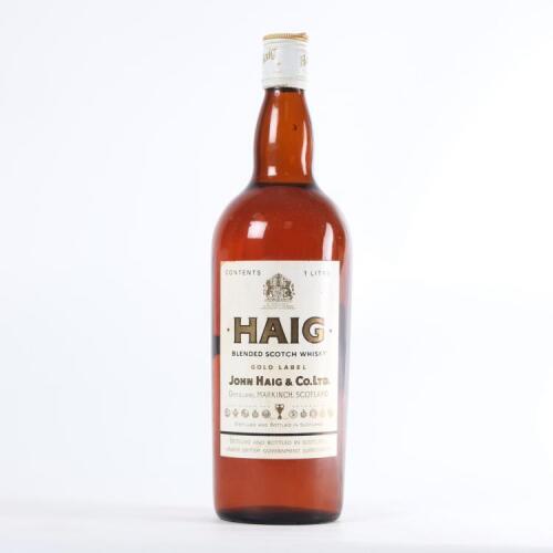 (1) Haig Gold Label Blended Scotch Whisky 1000ml, Scotland