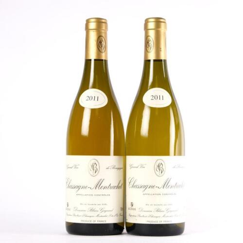 (2) 2011 Domaine Blain-Gagnard Chassagne-Montrachet, Cote de Beaune