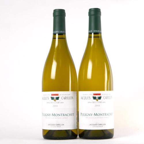 (2) 2011 Domaine Jacques Carillon Puligny-Montrachet, Cote de Beaune