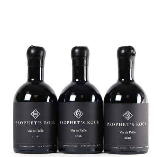 (3) 2016 Prophets Rock Vin de Paille 375ml, Bendigo