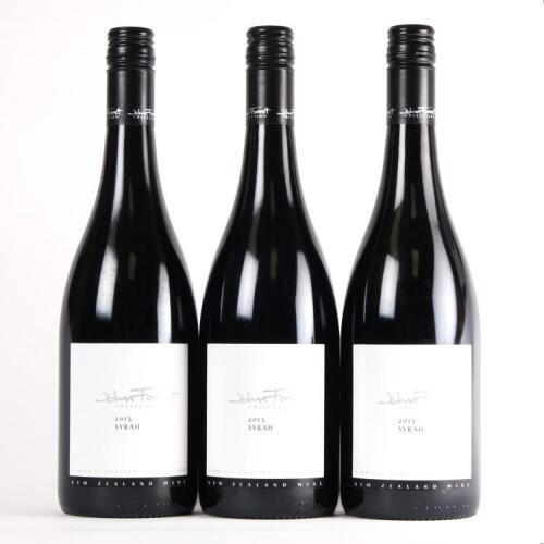 (3) 2013 John Forrest Collection Syrah, Gimblett Gravels