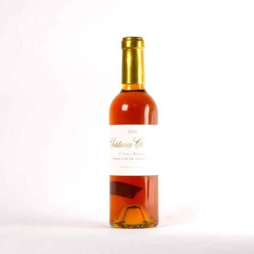 (1) 2010 Chateau Climens 375ml