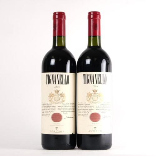 (2) 2006 Marchesi Antinori Tignanello, Tuscany