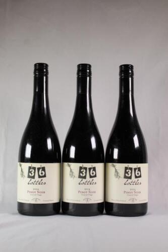 (3) 2014 36 Bottles Pinot Noir, Central Otago
