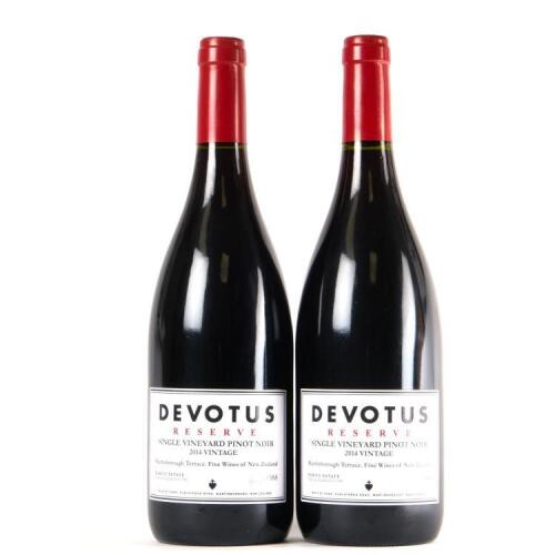 (2) 2014 Devotus Reserve Pinot Noir, Martinborough