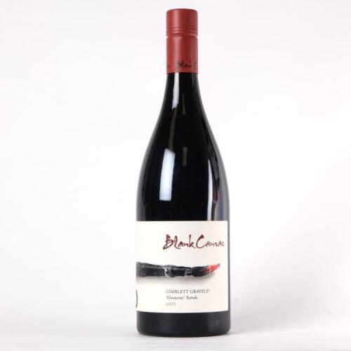 (1) 2017 Blank Canvas Winery Element Syrah, Gimblett Gravels