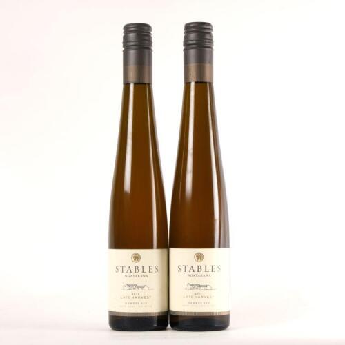 (2) 2011 Stables Late Harvest 375ml, Hawkes Bay