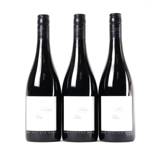 (3) 2007 John Forrest Collection Syrah, Gimblett Gravels