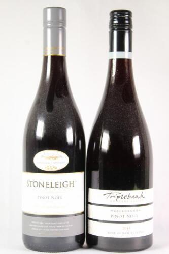 Marlborough Pinot Noir two bottles in one lot