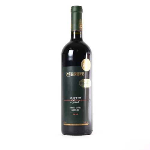 (1) 2002 Mills Reef Elspeth Syrah, Gimblett Gravels