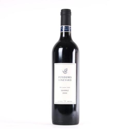(1) 2002 Possums Vineyard Shiraz, McLaren Vale SA