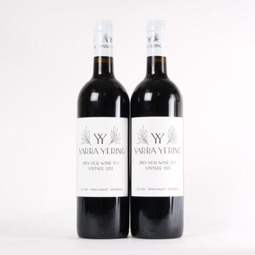 (2) 2017 Yarra Yering Dry Red No 2, Yarra VIC