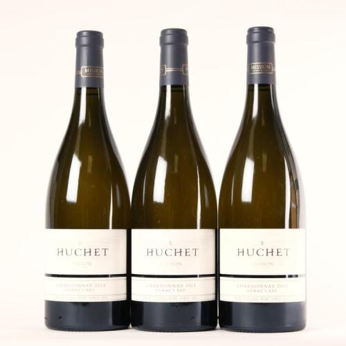 (3) 2013 Mission Estate Winery Huchet Chardonnay, Hawkes Bay