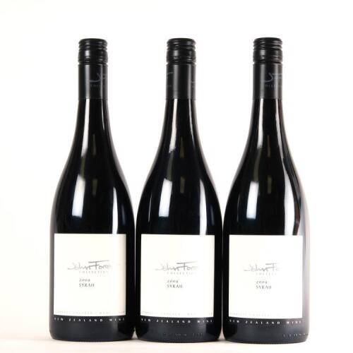 (3) 2009 John Forrest Collection Syrah, Gimblett Gravels