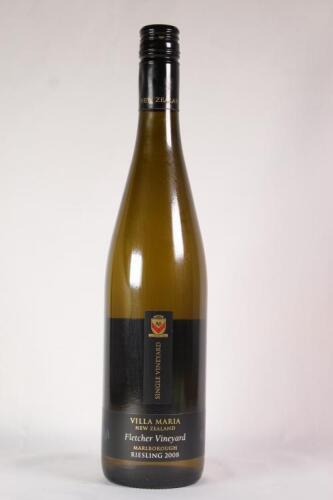 (1) 2008 Villa Maria Fletcher Riesling, Marlborough