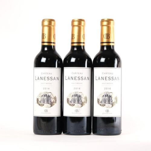 (3) 2016 Chateau Lanessan 375ml, Haut Medoc