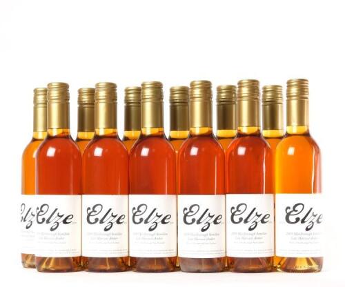 (12) 2009 Elze Late Harvest Amber Semillon 375ml, Marlborough