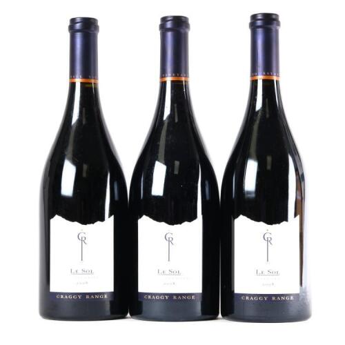 (3) 2008 Craggy Range Le Sol, Gimblett Gravels
