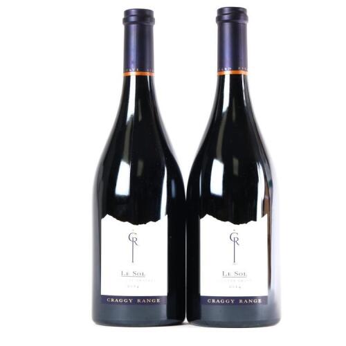 (2) 2014 Craggy Range Le Sol, Gimblett Gravels