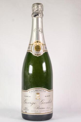 (1) 1979 George Goulet Blanc de Blanc Cremant
