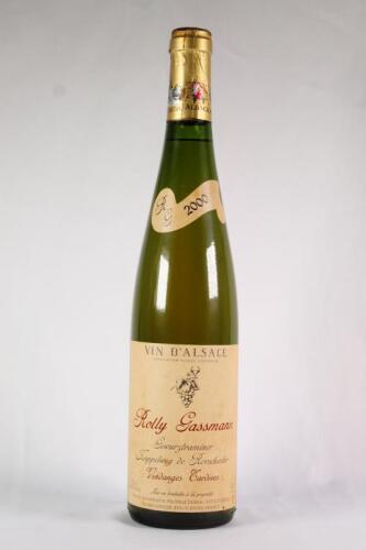(1) 2000 Rolly Gassmann Gewurztraminer Kappelweg de Rorschwihr Vendanges Tardives