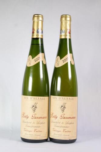 (2) 2001 Rolly Gassmann Brandhurst de Bergheim Gewurztraminer Vendanges Tardive