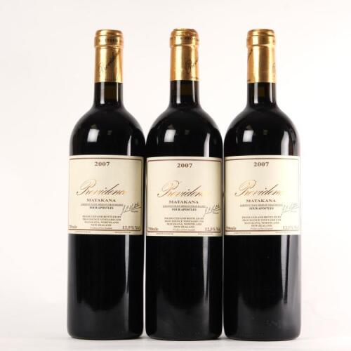(3) 2007 Providence Four Apostles, Matakana