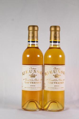 (2) 2004 Chateau Riesussec 375ml