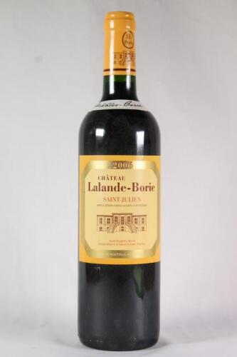(1) 2006 Chateau Lalande Borie, St Julien