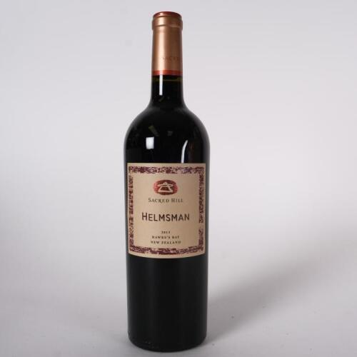 (1) 2013 Sacred Hill Helmsman, Gimblett Gravels