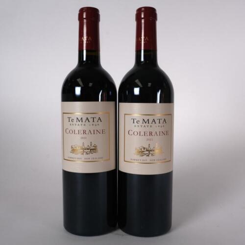 (2) 2021 Te Mata Estate Coleraine, Hawkes Bay