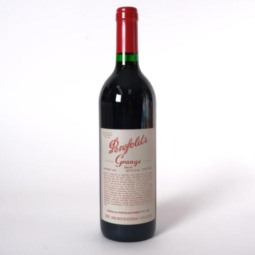 (1) 1999 Penfolds Grange Bin 95, South Australia