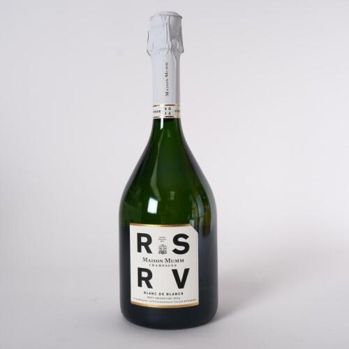 (1) 2014 G.H. Mumm RSRV Grand Cru Blanc de Blancs Brut