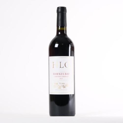 (1) 2015 HLG Cabernet Sauvignon/Merlot, Hawkes Bay,