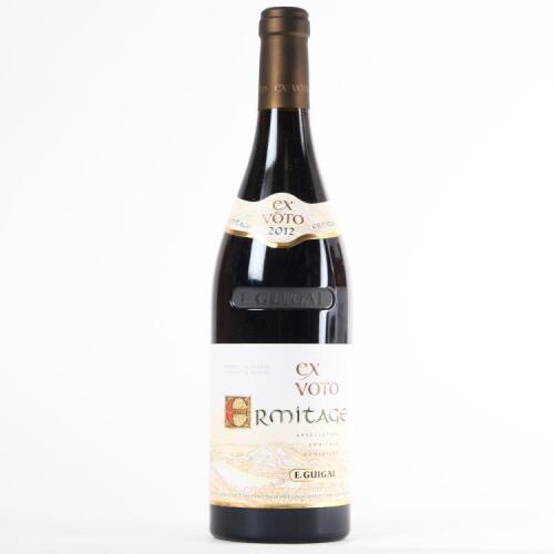 (1) 2012 E.Guigal ex Voto Ermitage