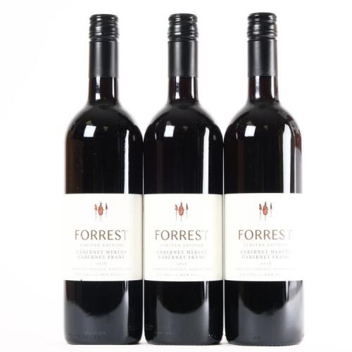 (3) 2018 Forrest Limited Edition Cabernet Sauvignon/Merlot/Franc, Gimblett Gravels