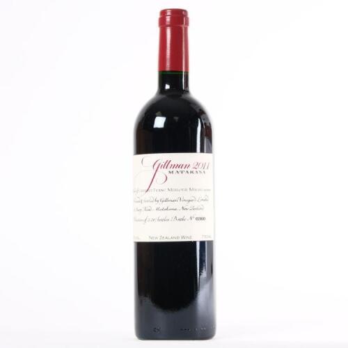 (1) 2011 Gillman Vineyard, Matakana