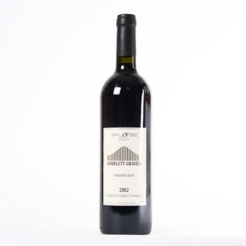 (1) 2002 Newton-Forrest Cabernet Sauvignon/Merlot/Malbec, Gimblett Gravels