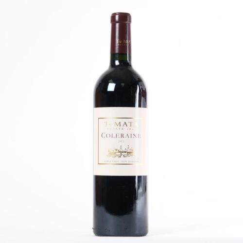 (1) 2011 Te Mata Estate Coleraine, Hawkes Bay