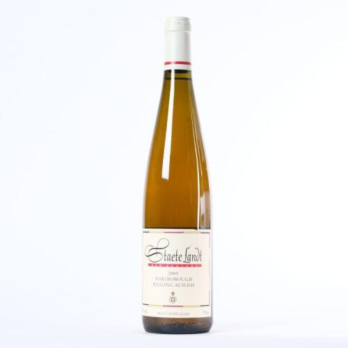 (1) 2009 Staete Landt Riesling Auslese, Marlborough